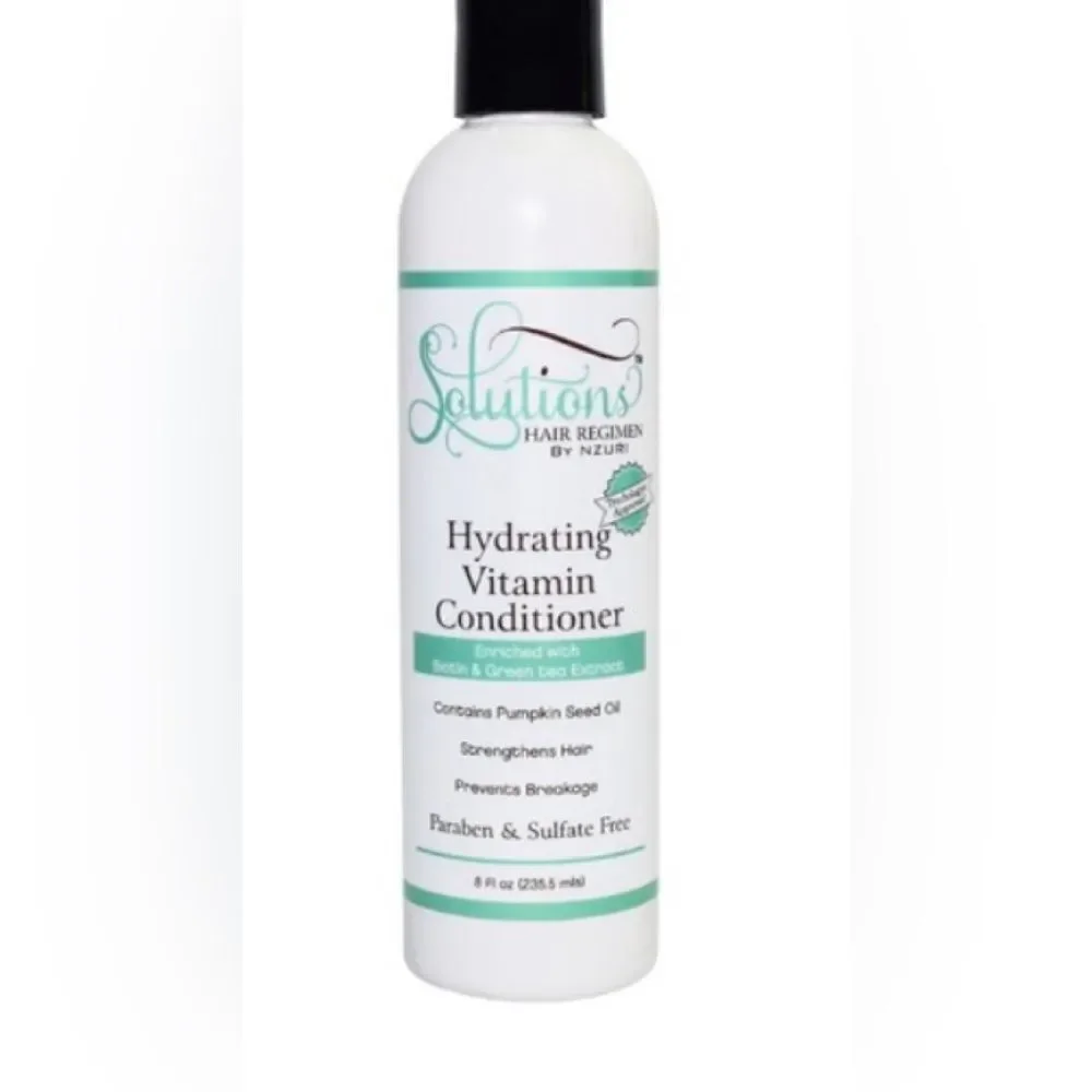 🛍️ Nzuri Solutions Hair Regimen Hydrating Vitamin Conditioner 8oz